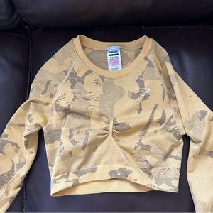 Gymshark Camouflage Top